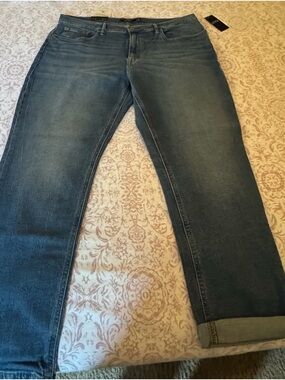 Ralph Lauren Relaxed Taper Comfort Stretch Jeans in Blue